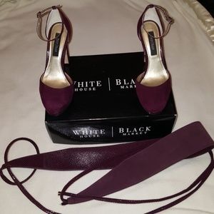 WHBM Maroon heels